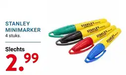 Kluswijs STANLEY MINIMARKER aanbieding