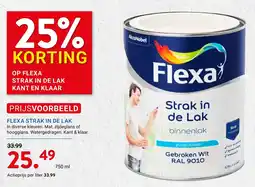Kluswijs Flexa Strak in de Lak aanbieding