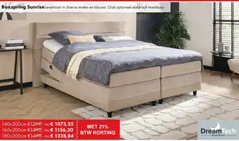 DreamTech Boxspring Sunrise