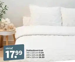 Wibra Dekbedovertrek aanbieding