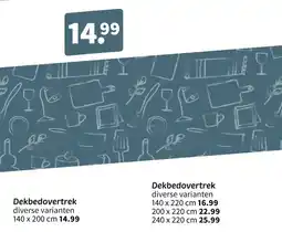 Wibra Dekbedovertrek aanbieding