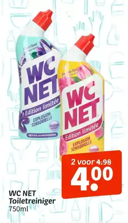 Wibra WC NET Toiletreiniger aanbieding