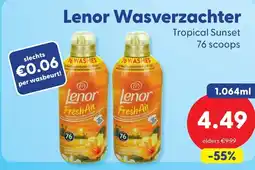 Die Grenze Lenor Wasverzachter aanbieding
