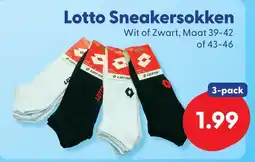 Die Grenze Lotto Sneakersokken aanbieding