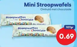 Die Grenze Stroopwaffles Chocolate aanbieding