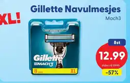Die Grenze Gillette Navulmesjes Mach3 aanbieding
