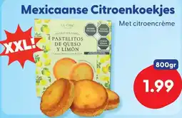Die Grenze Mexicaanse Citroenkoekjes aanbieding
