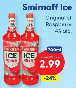 Die Grenze Smirnoff Ice Raspberry aanbieding