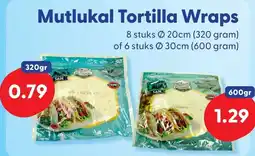 Die Grenze Mutlukal Tortilla Wraps aanbieding