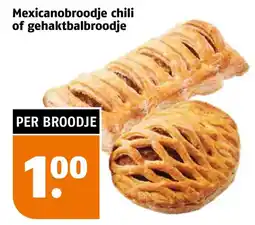 Poiesz Mexicanobroodje chili of gehaktbalbroodje aanbieding