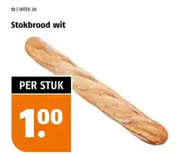 Poiesz Stokbrood wit aanbieding