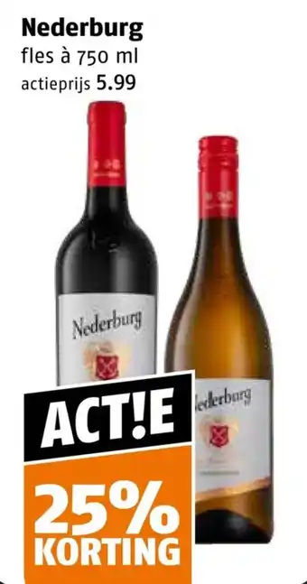 Poiesz Nederburg aanbieding