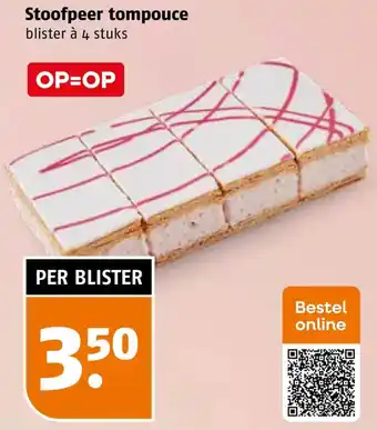 Poiesz Stoofpeer tompouce aanbieding