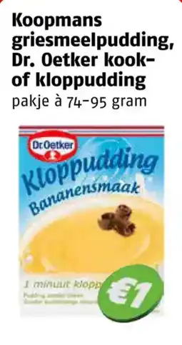 Poiesz Dr. Oetker kloppudding aanbieding