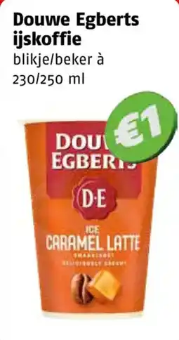 Poiesz Douwe Egberts ijskoffie aanbieding