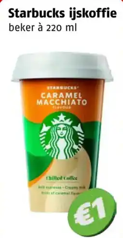 Poiesz Starbucks ijskoffie aanbieding
