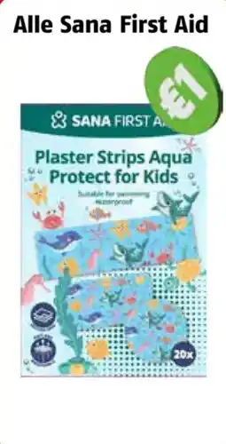 Poiesz Plaster Strips Aqua Protect for Kids aanbieding