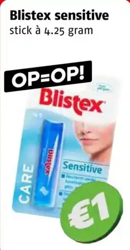 Poiesz Blistex sensitive aanbieding