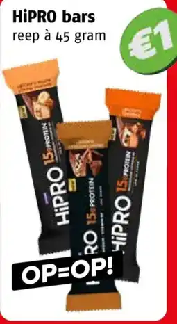 Poiesz HiPRO bars aanbieding