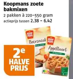 Poiesz Koopmans zoete bakmixen aanbieding