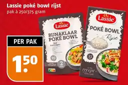 Poiesz Lassie poké bowl rijst aanbieding