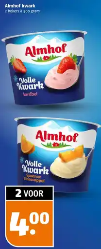 Poiesz Almhof Kwark aanbieding