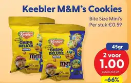 Die Grenze Keebler m&m's cookies aanbieding