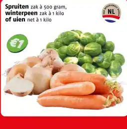 Poiesz Spruiten, winterpeen of uien aanbieding