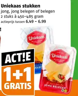 Poiesz Uniekaas stukken aanbieding