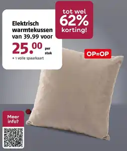 Poiesz Elektrisch warmtekussen aanbieding
