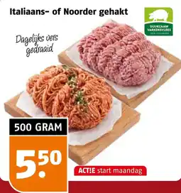 Poiesz Italiaans- of Noorder gehakt aanbieding