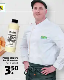 Poiesz Poiesz slagers knoflooksau aanbieding