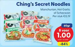 Die Grenze Ching's Secret Noodles aanbieding