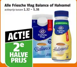 Poiesz Alle Friesche Vlag Balance of Halvamel aanbieding