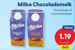 Die Grenze Milka Chocolademelk aanbieding