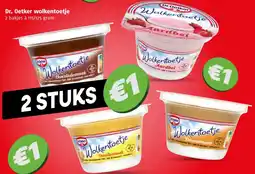 Poiesz Dr. Oetker wolken toetje aanbieding