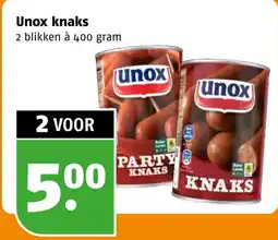 Poiesz Unox knaks aanbieding