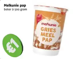 Poiesz Melkunie pap aanbieding