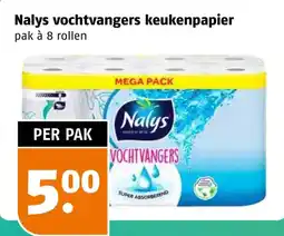 Poiesz Nalys vochtvangers keukenpapier aanbieding