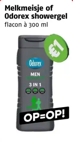Poiesz Odorex showergel aanbieding