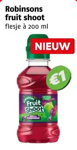 Poiesz Robinsons fruit shoot aanbieding