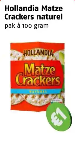 Poiesz Hollandia Matze Crackers aanbieding