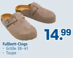 Rossmann DE Fußbett-Clogs aanbieding