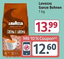 Rossmann DE Lavazza Ganze Bohnen aanbieding