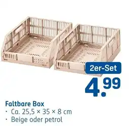 Rossmann DE Faltbare Box aanbieding