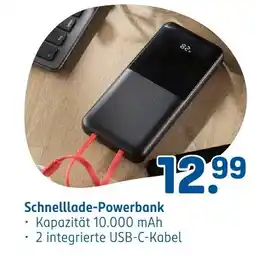 Rossmann DE Schnelllade-Powerbank aanbieding