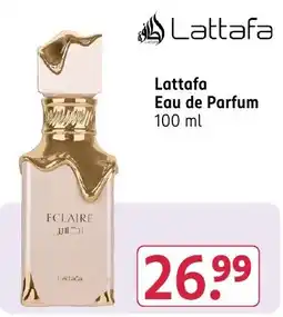 Rossmann DE Lattafa Eau de Parfum aanbieding