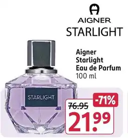 Rossmann DE Aigner starlight aanbieding