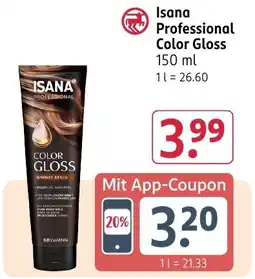 Rossmann DE Isana Professional Color Gloss aanbieding