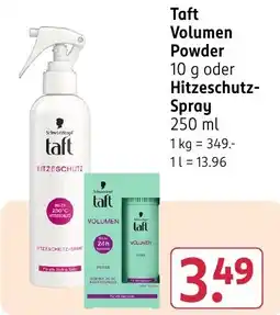 Rossmann DE Schwarzkopf taft Volumen Powder aanbieding